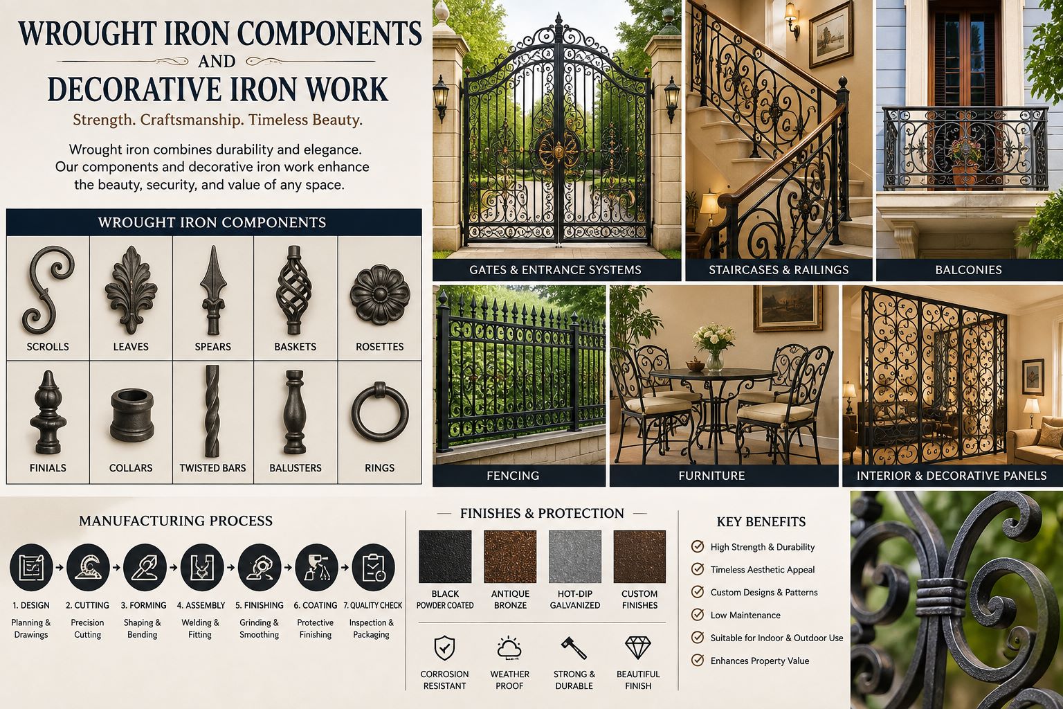 Wrought Iron Through the Ages: Traditional Craft to Future Decorative Design